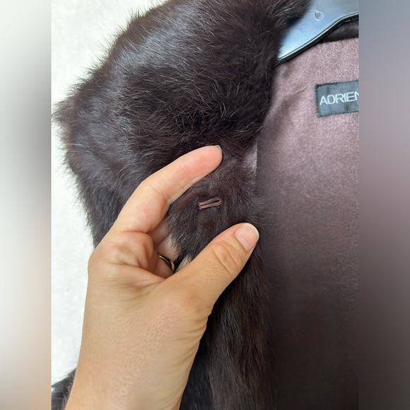 Adrienne Landau Rabbit Fur Vest - Picture 3 of 12